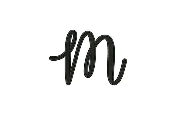 Alphabet M: A Versatile Embroidery Design for Craft Fairs