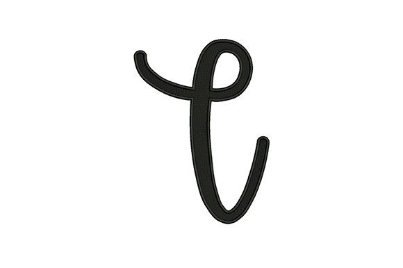Alphabet T: A Versatile Embroidery Design for Brands