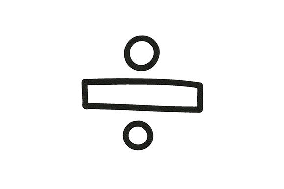 Divide Symbol: A Simple Yet Versatile Design