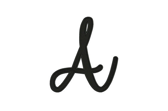 Elegant Alphabet a for Diverse Embroidery Projects