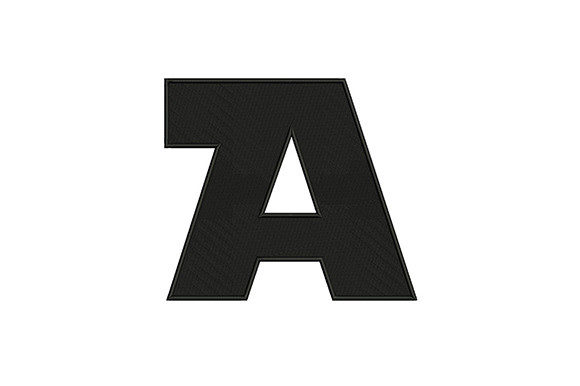 Letter a: A Simple Yet Stylish Embroidery Design