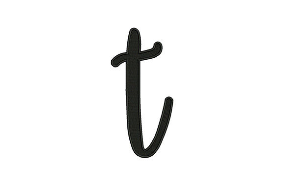 Lower Case Alphabet T: A Versatile Design for Merch