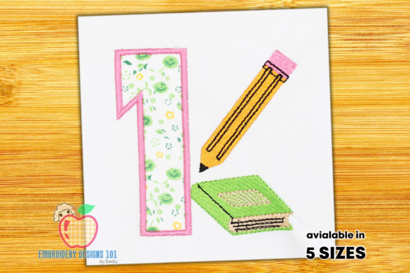 Review: A Book with Pencil Near One Applique