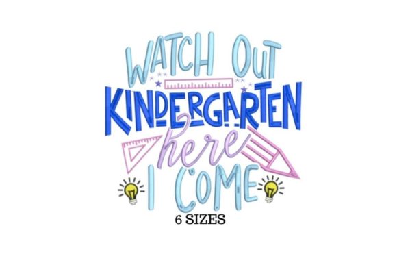 Watch Out: A Playful Embroidery Design for Kids